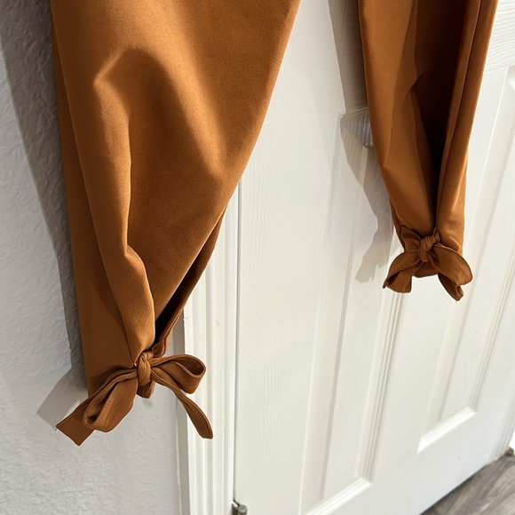 Grace Karin burnt orange women’s‎ size large pants - Picture 9 of 10